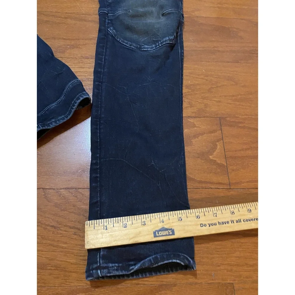 G Star Raw 5620 3D Zip Knee Skinny Jeans Mens 33x32 (32x32) Blue Stretch Denim
